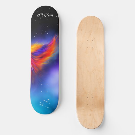 Skateboard Nebula de l'aile Phoenix (Recto)