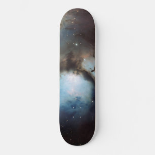 Skateboard Nebula Orion Astronomy blue brown beige sky stars