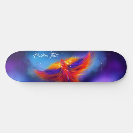Skateboard Nebula pourpre émergée du Phoenix de l'espace (Horz)