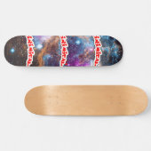 Skateboard Nébuleuse cosmique (Horz)