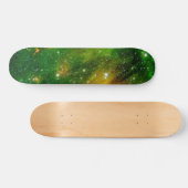 Skateboard Nébuleuse de gaz vert GL490 - Photo spatiale de la (Horz)