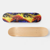 Skateboard Nébuleuse fractale 1 (Horz)