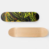 Skateboard negra con amarillo (Horz)