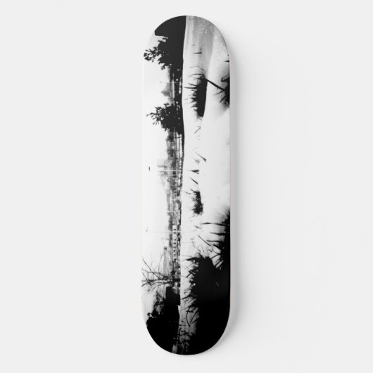 Skateboard Neige qui fond (Recto)