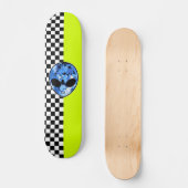 Skateboard Neon Alien (Recto)