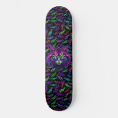 Skateboard Neon Cat (Recto)