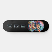 Skateboard *~* Neon cheveux Rainbow Troll AP89 initial (Horz)
