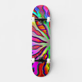 Skateboard Neon Coral Branch Skate (Recto)
