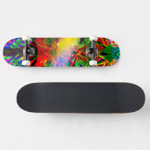 Skateboard Neon Flash Graffiti Skate (Horz)