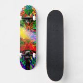 Skateboard Neon Flash Graffiti Skate (Recto)