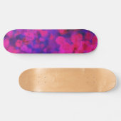 Skateboard Neon Fuzz Abstrait (Horz)