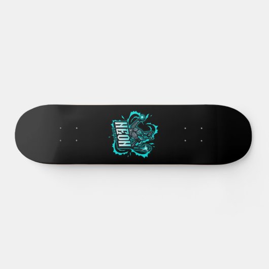 Skateboard Neon Gaming (Horz)