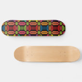 Skateboard Néon géométrique (Horz)