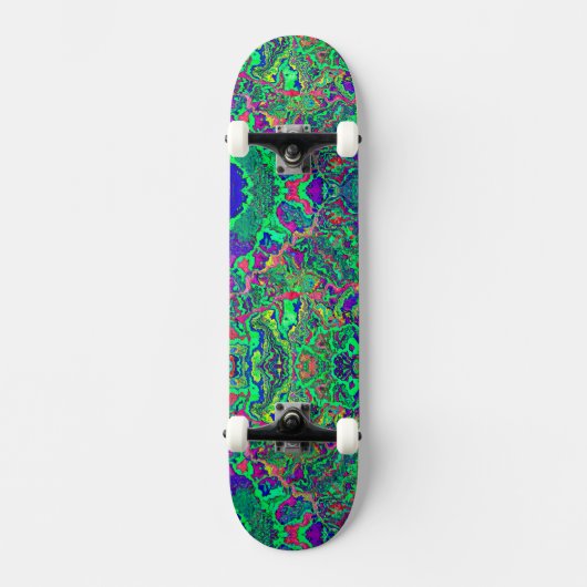 Skateboard Neon Green Skate (Recto)