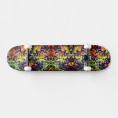 Skateboard Neon Lime Fire Skate (Horz)
