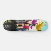 Skateboard Neon Metropolis (Horz)