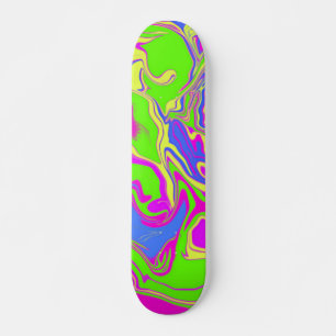 Skateboard Neon Oil Spateboard