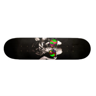 Skateboard Néon Q.I. Plate-forme de planche à roulettes