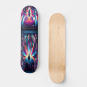 Skateboard Neon Rhythm (Recto)