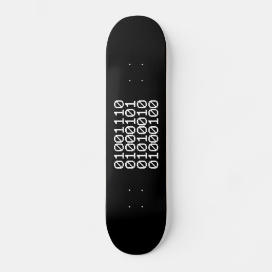 SKATEBOARD NERD BINAIRE (Recto)