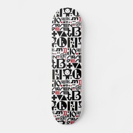 SKATEBOARD NERETTO (Recto)