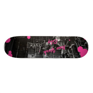 Skateboard New York City [rose]