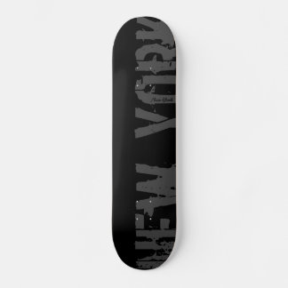 Skateboard New York - Skate de style urbain noir