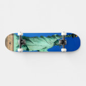 Skateboard New York, statue de la liberté (Horz)