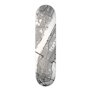 Skateboard New York   tout plan de ville de ville