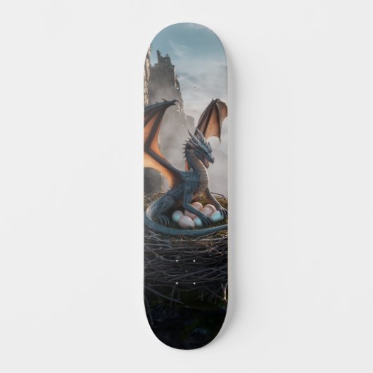 Skateboard Nid de dragon (Recto)