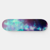 Skateboard Night Sky Neon Lights Skate (Horz)