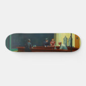 Skateboard Nighthawks peinture d'Edward Hopper (Horz)