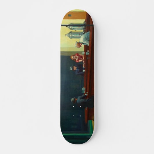 Skateboard Nighthawks peinture d'Edward Hopper (Devant)