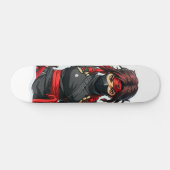 Skateboard Ninja Girl (Horz)