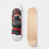 Skateboard Ninja Girl (Recto)