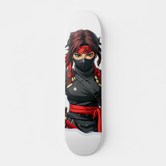Skateboard Ninja Girl (Devant)