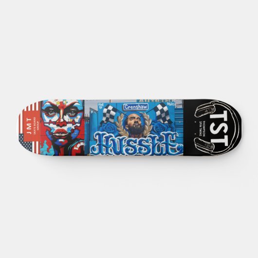 Skateboard NIPSEY THE GREAT Skateboard, 7¾" Deck (Horz)