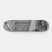 Skateboard Niveaux de gris des quais de la Marine (Horz)