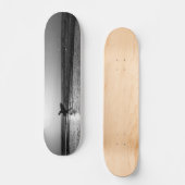 Skateboard Niveaux de gris du surfeur du matin (Recto)