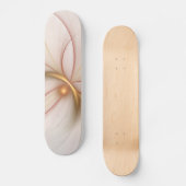Skateboard Noble Cuivre Et Or Abstrait Art Fractal Moderne (Recto)
