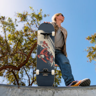 Skateboard Noël d'été de Surfing Père Noël