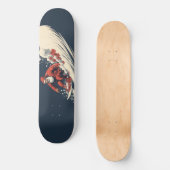 Skateboard Noël d'été de Surfing Père Noël (Recto)