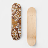 Skateboard Noël Gingerbread Cookies de vacances (Recto)