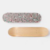 Skateboard Noël psychologique (Horz)