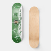 Skateboard Noël vert (Recto)