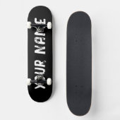 Skateboard Noir (Recto)