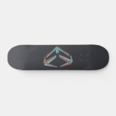 Skateboard Noir de dynamo (Horz)