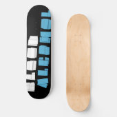 Skateboard Noir de Rudy (Recto)