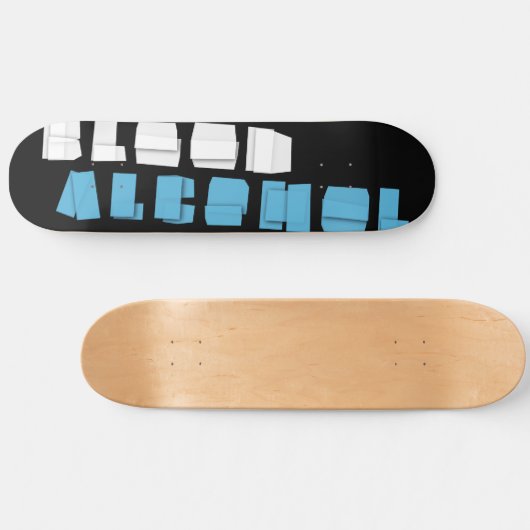 Skateboard Noir de Rudy (Horz)