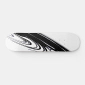 Skateboard Noir et blanc moderne (Horz)